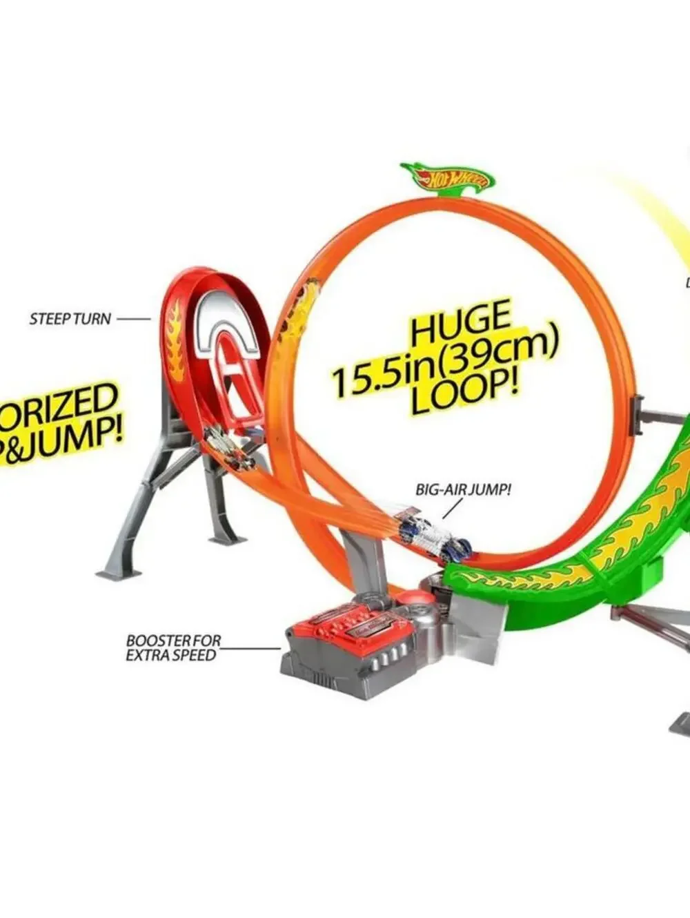 Hot Wheels Motorized Action Power Shift Raceway Track Set🚗💨⚡️